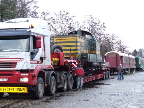 Foto Locomotief op het Kolenspoor + foto's (11 december 2009)